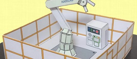 紙工作で学ぶロボット工学